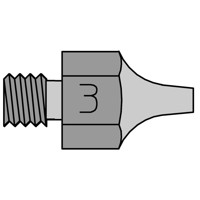 Produktbild von Weller® - Saugdüse Serie DS, Außen-ø2,5mm, Innen-ø1,2mm, DS 113