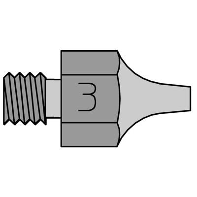 Produktbild von Weller® - Saugdüse Serie DS, Außen-ø2,5mm, Innen-ø1,2mm, DS 113