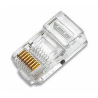 Produktbild von cimco® - Modularstecker RJ45 8/8, ungeschirmt für massive Leiter, Flach- und Ru