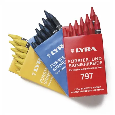 Produktbild von cimco® - Signierkreide rot