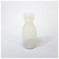 Produktbild von null - PVC-Flasche mit Deckel, weiß, 50ml