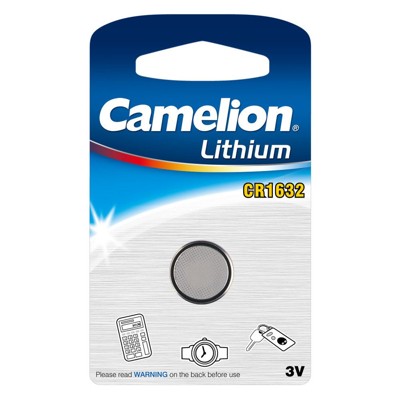 Produktbild von Camelion® - Lithium Knopfzelle CR-1632, 3 V, 120 mAh