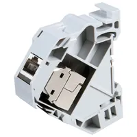 Produktbild von NOBRAND - Hutschienen-Moduladapter für Keystonemodul RJ45, ohne Modul