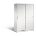 Produktbild von C+P - Schiebetürenschrank, 1.950 x 1.200 x 600mm, RAL 7035, lichtgrau