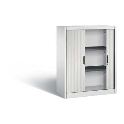 Produktbild von C+P - Rollladenschrank, 2 Böden, 1.230 x 1.000 x 420mm, RAl 7035, lichtgrau