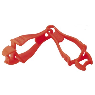 Produktbild von ergodyne - Handschuhclip Grabber, 3400, rot, Klammer/Klammer