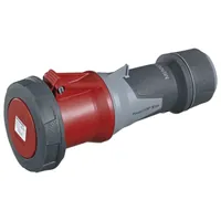 Produktbild von MENNEKES - CEE-Kupplung PowerTOP Xtra, 63 A, IP67, rot