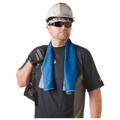 Produktbild von ergodyne - Mikrofaserkühltuch Chill-Its 6602MF, blau, 25 x 104cm