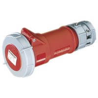 Produktbild von MENNEKES - CEE-Kupplung PowerTOP, 16 A, IP67, rot/grau