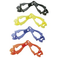 Produktbild von ergodyne - Handschuhclip Grabber, 3400, blau, Klammer/Klammer