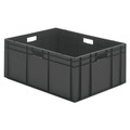 LA-KA-PE Stapel-Transportkasten, 800 x 600 x 210mm, 740 x 545 x 200mm, rot Produktbild