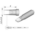 Produktbild von JBC - Lötspitze Serie C105, Meißelform, C105214/1,8 x 0,5mm, gerade, High Therm