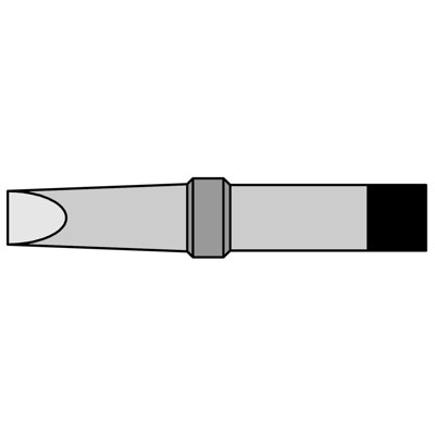 Produktbild von Weller® - Lötspitze PT, Meißelform, PT B8/2,4 x 0,8mm, 425°C, 1 Stück