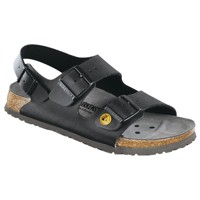 Produktbild von BIRKENSTOCK® - ESD-Sandale Milano, Größe 38, schwarz, schmal