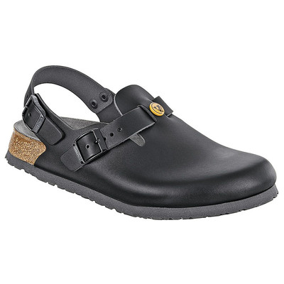 Birkenstock Esd-Clog Tokio, Größe 37, Schwarz, Schmal