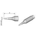 Produktbild von JBC - Lötspitze Serie C210, Meißelform, C210023/0,4 x 0,2mm, gerade