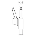 Produktbild von JBC - Lötspitze Serie C245 Sondertypen, C245122/1,5 x 0,5mm, Pin Lötspitze