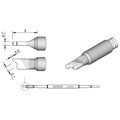 Produktbild von JBC - Lötspitze Serie C210, Sonderform, C210028/ø1,0mm, Hohlkehle, abgeschrägt