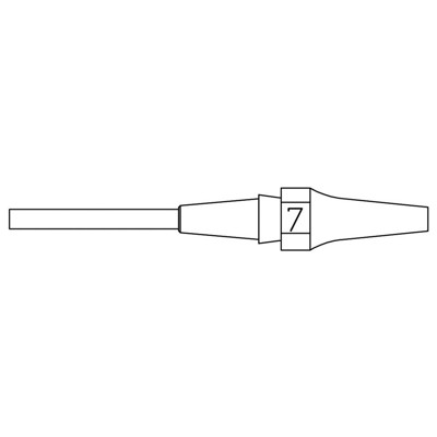 Produktbild von Weller® - Saugdüse Serie XDS, XDS 7/1,2mm, 2,7mm, 1 Stück