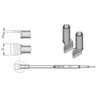 Produktbild von JBC - Lötspitze Serie C420, C420275/8,0mm, für Dual-In-Line-IC