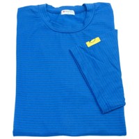 Produktbild von WETEC - ESD-T-Shirt, blau, Größe M