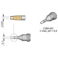 Produktbild von JBC - Entlötspitze Serie C360, C360013/ø1,0mm, Außen-ø1,4mm, Padcleaning