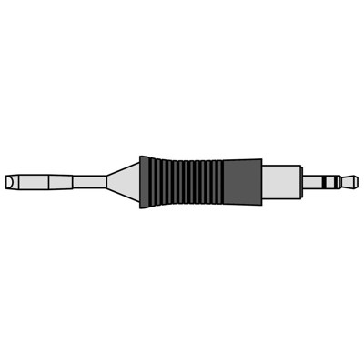 Produktbild von Weller® - Lötspitze Serie RT, Meißelform, RT 11/3,6 x 0,9mm, gerade