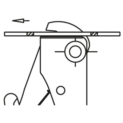 Produktbild von WETEC - Reststegtrenner DP, Trennbreite 1,5mm