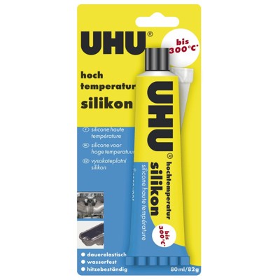 Produktbild von UHU® - Hochtemperatur-Silikon, Tube 80ml