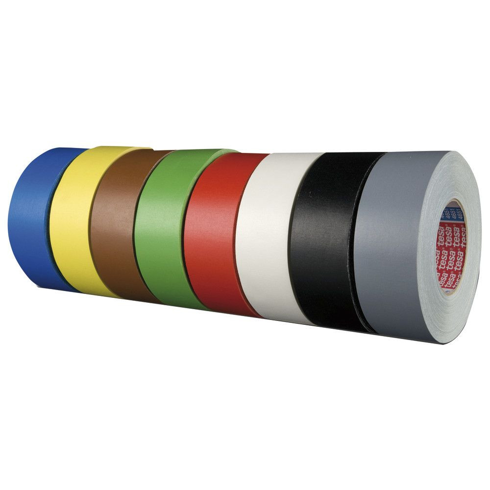tesa tesaband 4651, schwarz, 19mm x 25m Produktbild img1 L
