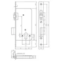 ABL PET-Einsteckschloss, PZ, E94, D55,24rd, DL/DR Produktbild img2 S