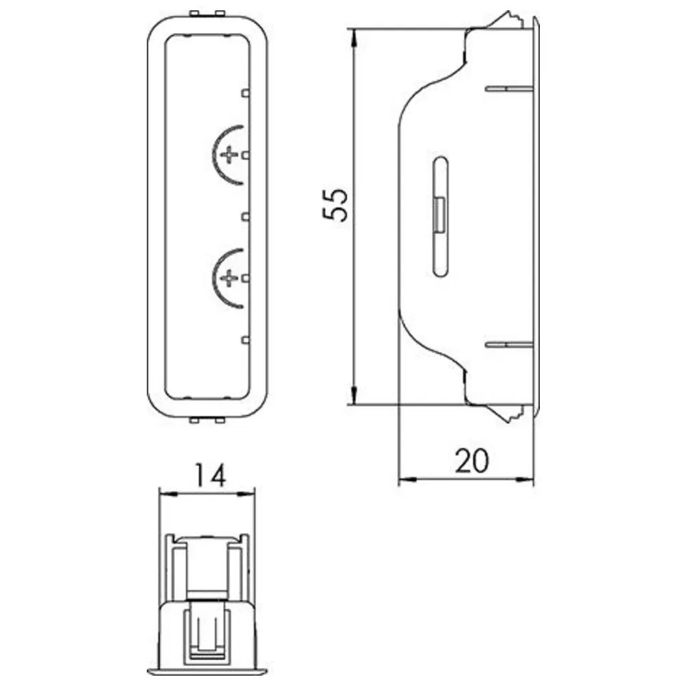 ABL ZT-Hinterfütterung, Kunststoff Produktbild img2 L