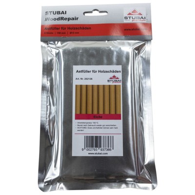 Produktbild von STUBAI - WoodRepair Kompakt-Beutel, Eiche, 8 Sticks