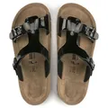 Produktbild von BIRKENSTOCK® - Damen-Pantolette Sofia, BirkoFlor, schmal, Black Patton, Größe 3