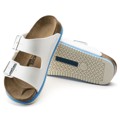 Produktbild von BIRKENSTOCK® - Sandale Arizona Super Grip, Birko-Flor, weiß, normal, Größe 39