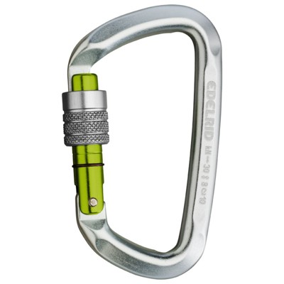 Produktbild von Edelrid - Karabiner D-Classic 3000 Screw mit Keylock-Verschluss