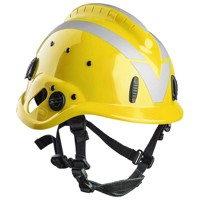 Produktbild von Vallfirest - Waldbrandhelm VFT1, gelb (RAL1023) mit silber reflex