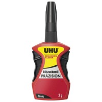 Produktbild von UHU® - Sekundenkleber blitzschnell Präzision, 3 g, flüssig