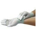Produktbild von WETEC - Handschuhe, PU-beschichtete Fingerkuppen, ESD, XL, Kupferfaden