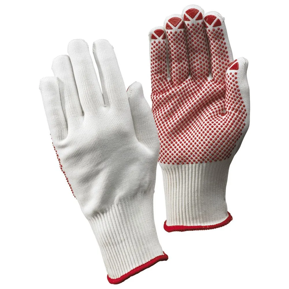 feldtmann Strickhandschuhe Packer, genoppt, weiß Produktbild img1 L