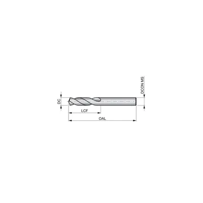 Produktbild von Dormer - Spiralbohrer HSS-E 135° DIN 1897 Extra kurz Oberfläche Bronzeoxid A117