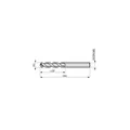 Produktbild von Dormer - Spiralbohrer HSS-E 130° DIN/ANSI Extra kurz Unbeschichtet A9204.3, 4.3