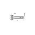 Produktbild von Dormer - Schlitzfräser für Scheibenfeder DIN 850 Unbeschichtet C82219.5X3.0, ø1