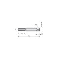 Produktbild von Dormer - Handgewindebohrer HSS Gerade genutet, Rc(BSPT), ISO Stand. E5501/8, M1