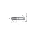 Produktbild von Dormer - Handgewindebohrer HSS Gerade genutet, NPTF, ANSI Standard E7123/4, M3/