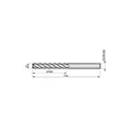 Produktbild von Dormer - Schaftfräser, AlCrN DIN&nbsp;6535 HA ø18mm S71818.0