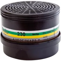 sekur Filter 230A2B2E2K1P3R D für Polimaske 230, 1 Stück Produktbild