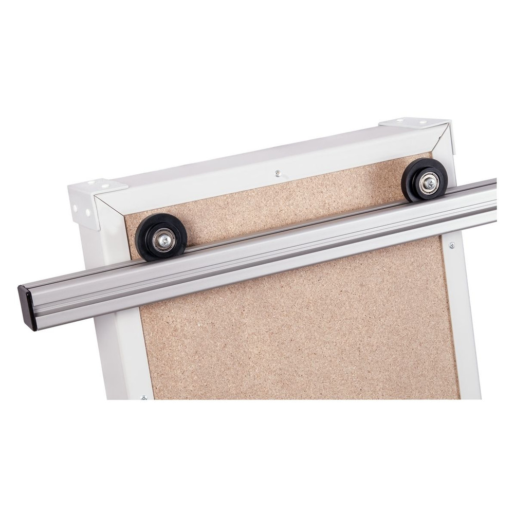 EICHNER Einzelsegment für Einstecktafel "Flexo-Board" für DIN A4 Belege im Hochformat zur Planung von Betriebsabläufen, Grau, Verpackungseinheit: 1 STK Produktbild img3 L