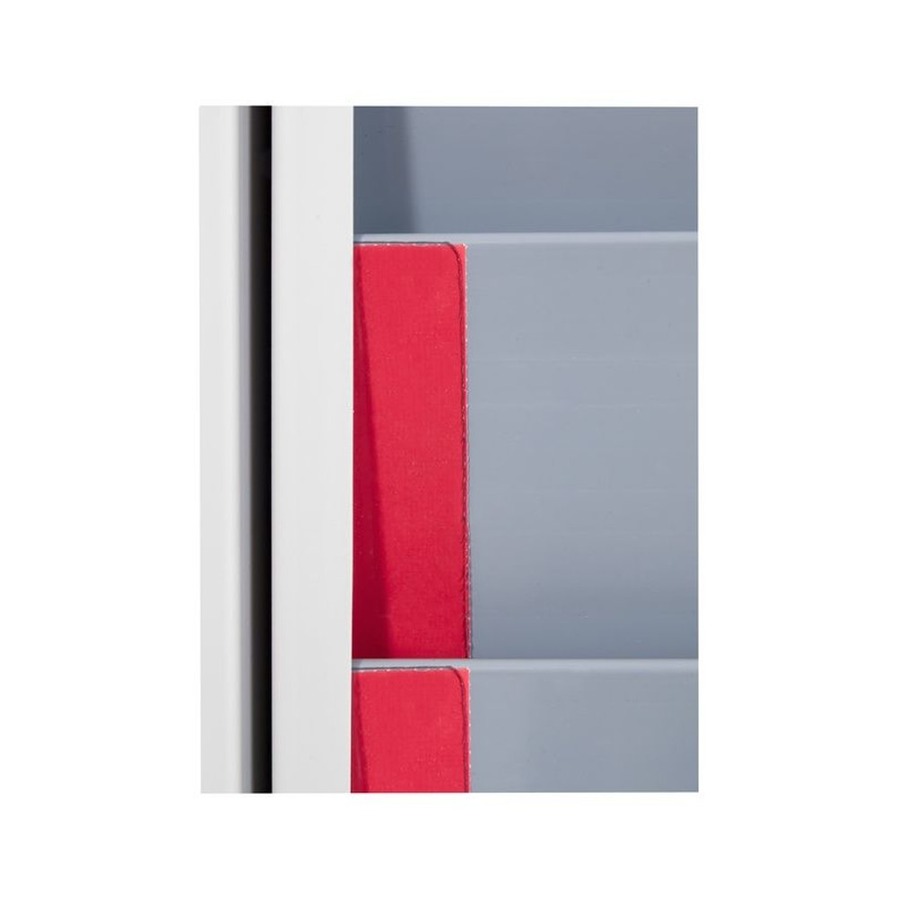 EICHNER Einzelsegment für Einstecktafel "Flexo-Board" für DIN A4 Belege im Hochformat zur Planung von Betriebsabläufen, Grau, Verpackungseinheit: 1 STK Produktbild img6 L