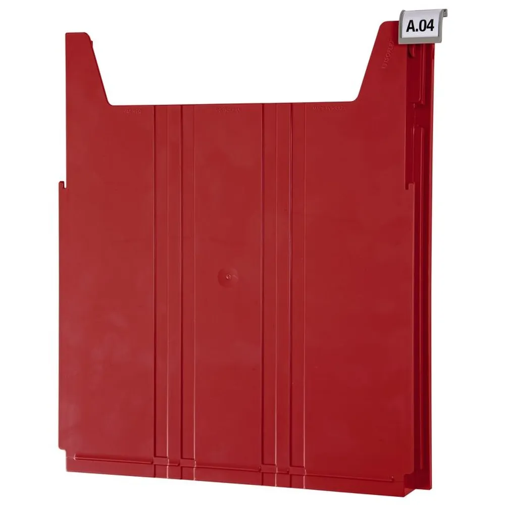 EICHNER Ablagefach für Wandsortierer "Big", Füllhöhe 34 mm, Rot, Verpackungseinheit: 1 STK Produktbild img7 L